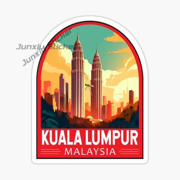 Car Accessories Malaysia - Наклейки на автомобиль с горным пейзажем