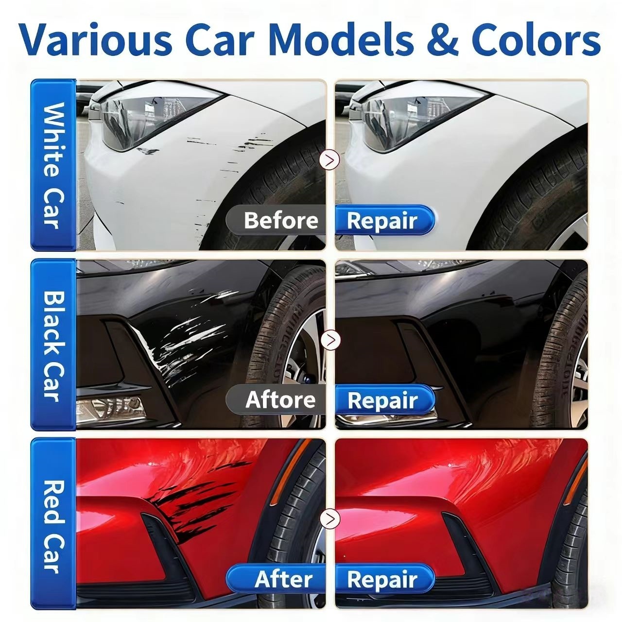 Краска для ремонта царапин на  – обзор и цена Car Scratch Remover Pen
