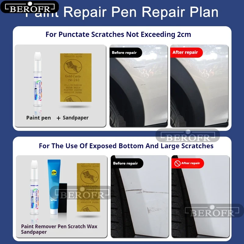 Набор для ремонта царапин на а – обзор и цена Car Scratch Remover Pen
