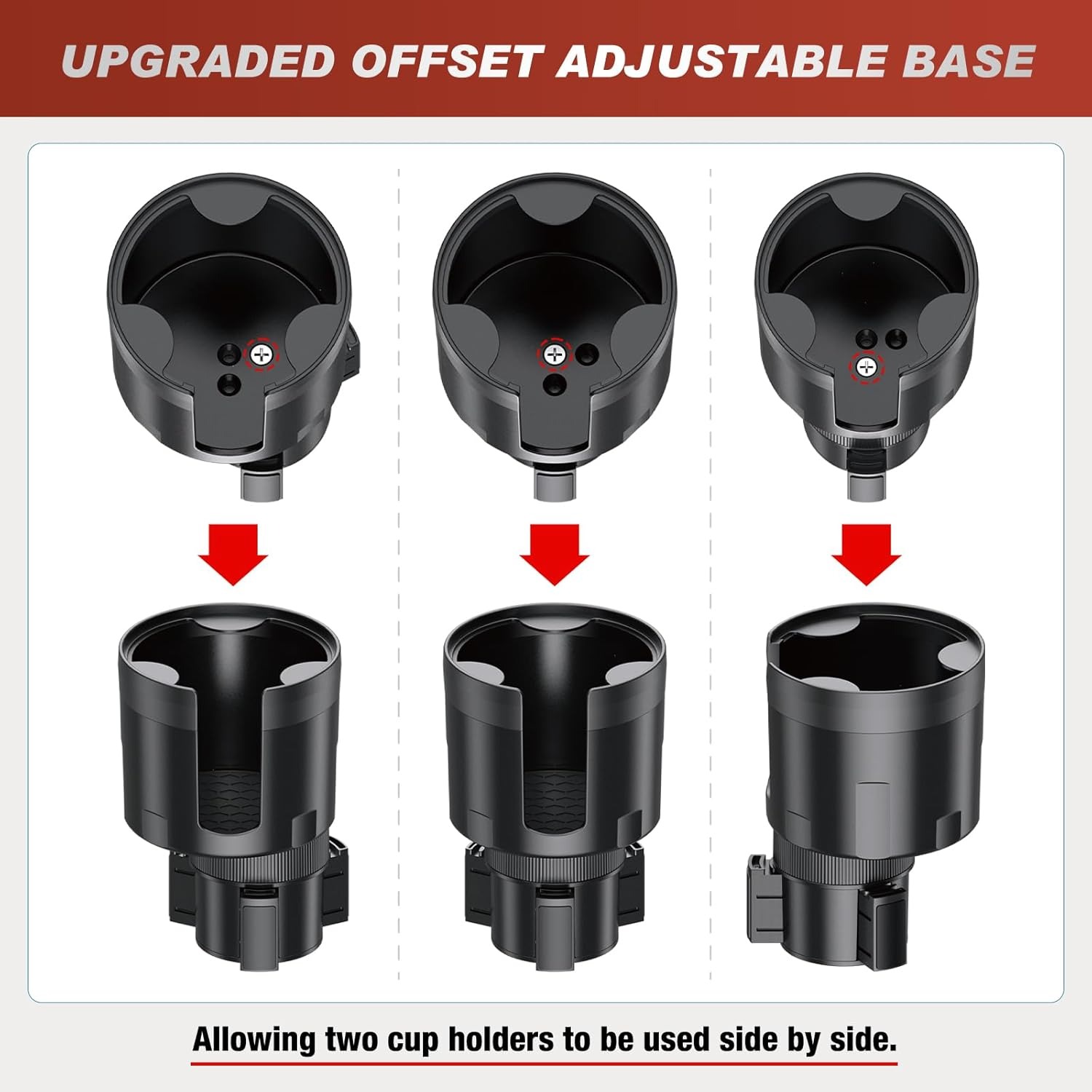 Расширитель для автомобильных  – обзор и цена Car Cup Holder Expander